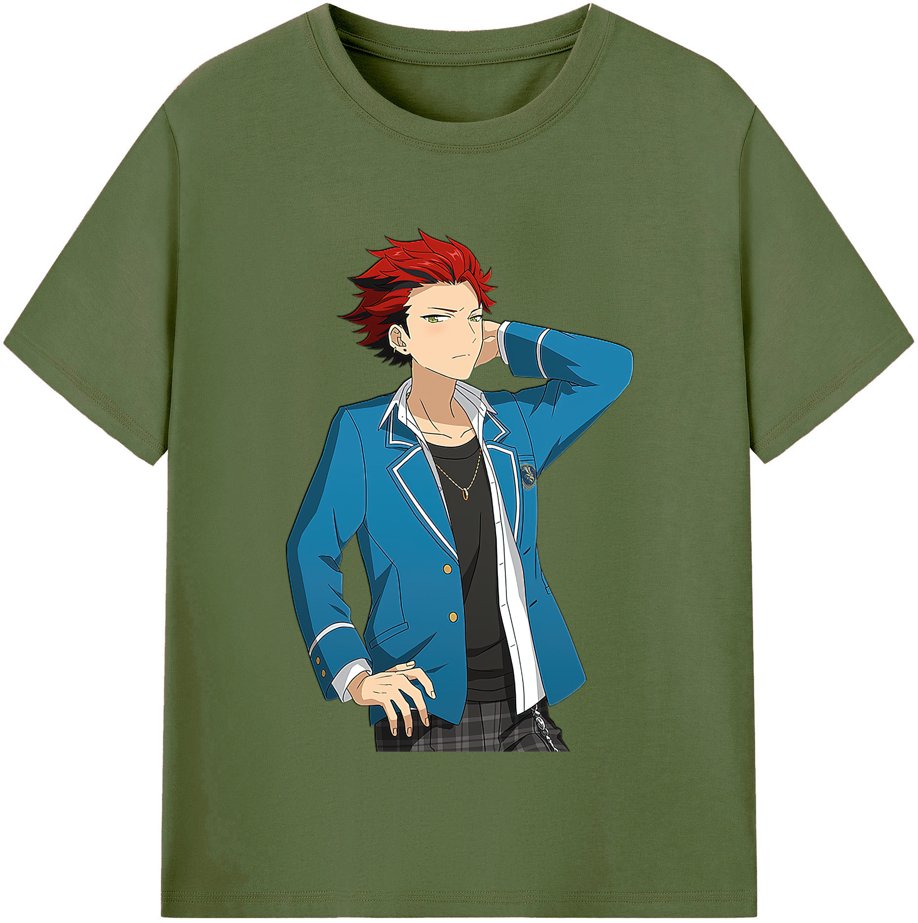 （画像用） あんさんぶるスターズ! Ensemble Stars 綿100％半袖Tシャツ（フロントプリント）